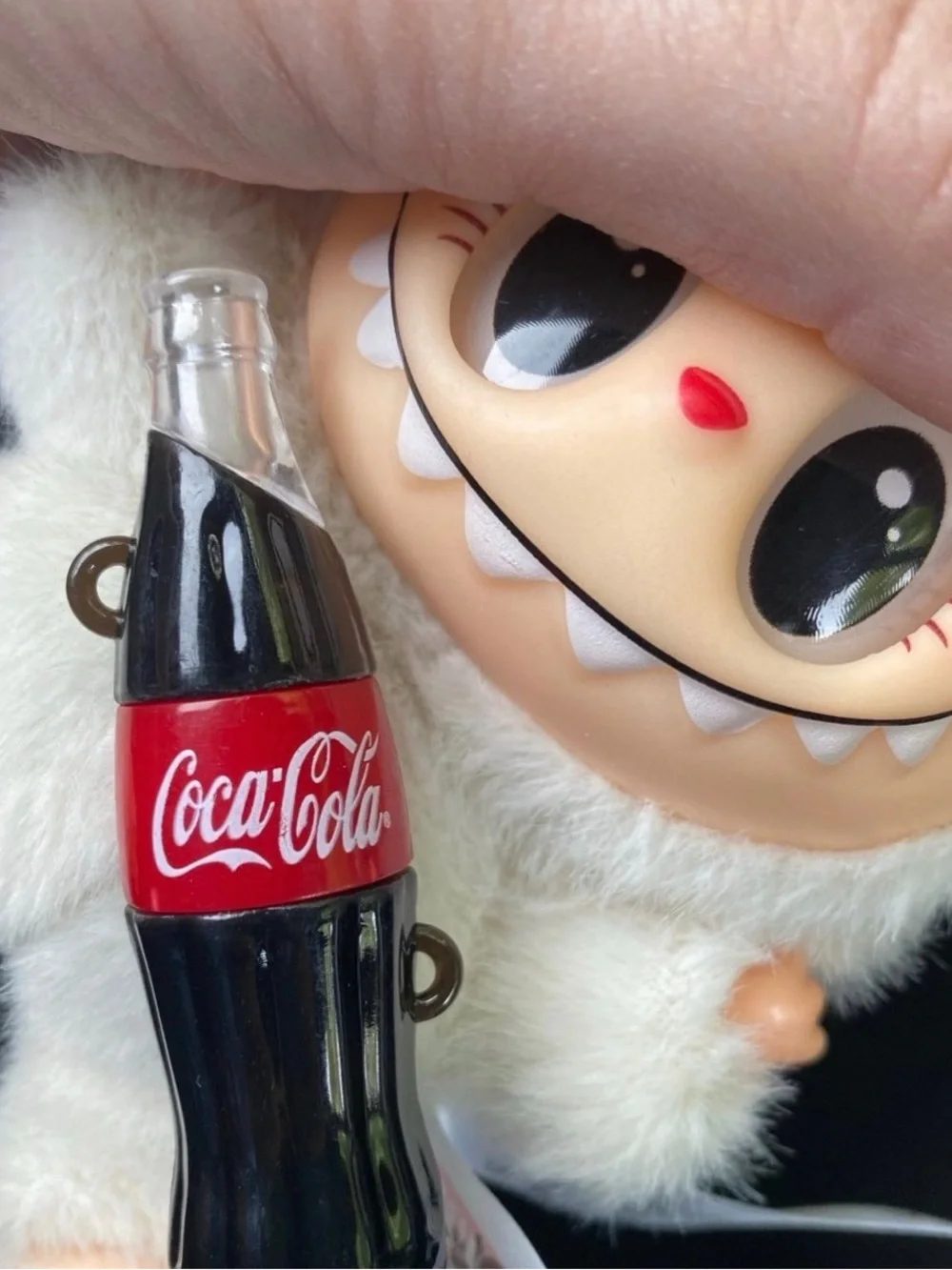 POP MART labubu coca